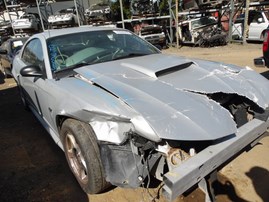 2002 FORD MUSTANG GT SILVER CPE 4.6L MT F18030